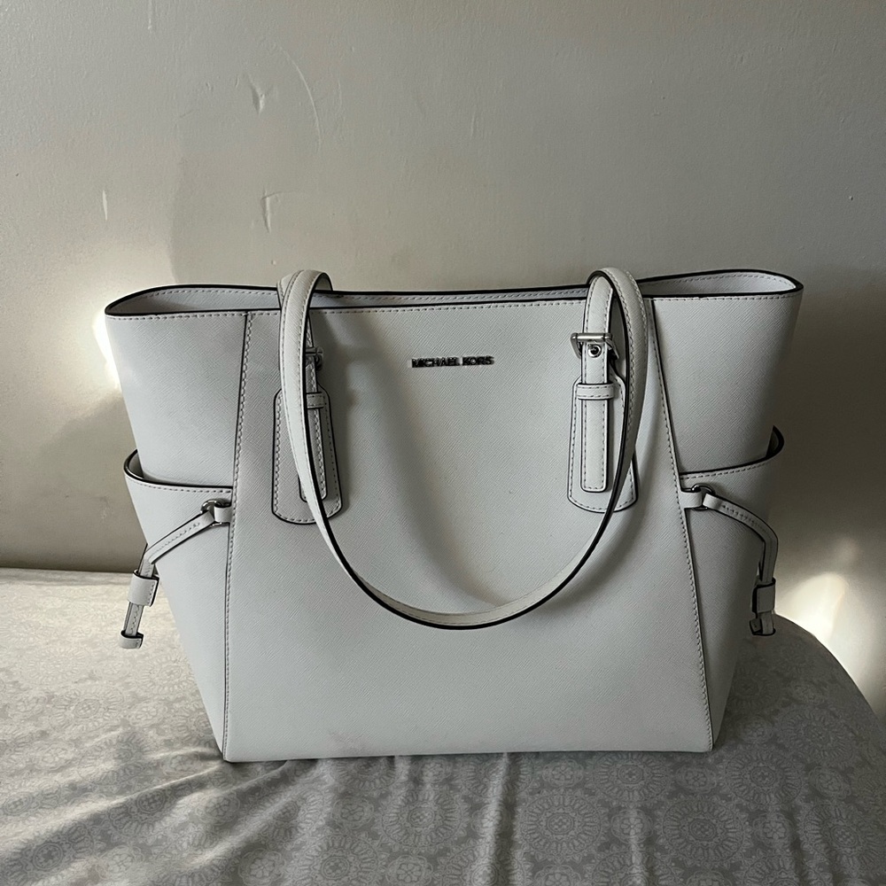 Michael Kors Cream Tote Bag